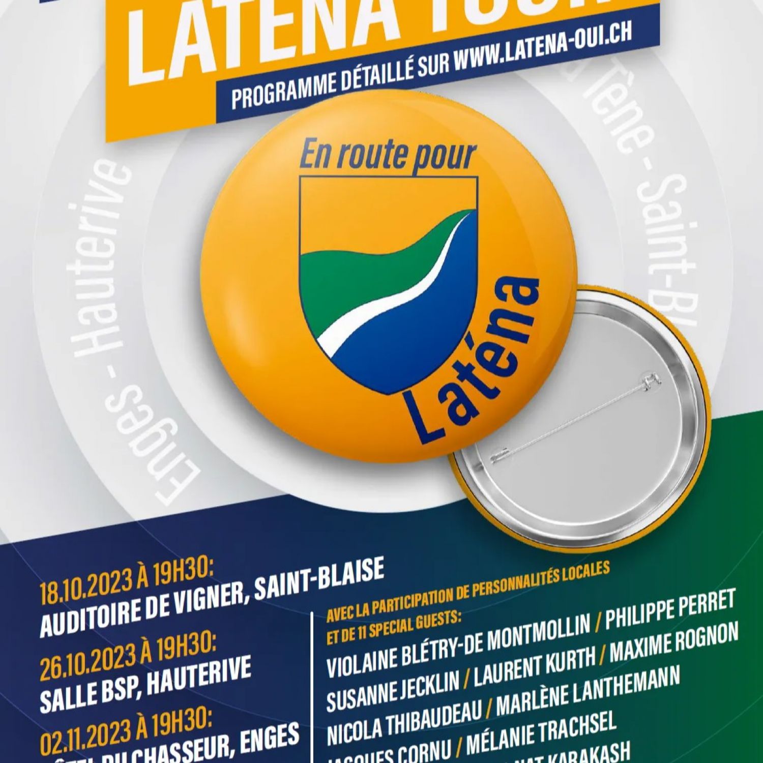 Fusion des communes - Laténa tour - Acte 3